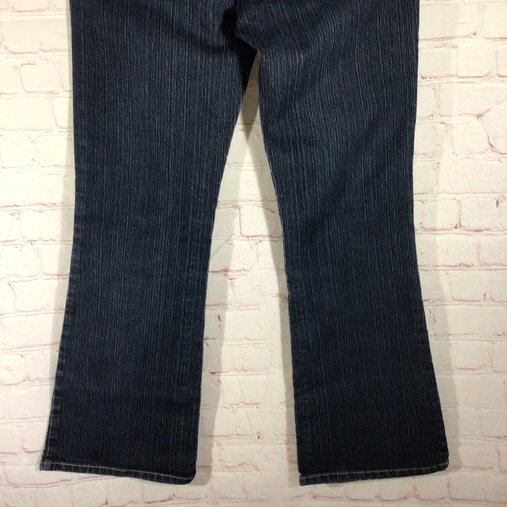 Calvin Klein Flare Denim Blue Jeans - Size 8 - Picture 6 of 10
